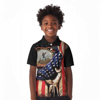 24th Regiment USCT Kid Polo Shirt Flag of Freedom - Wonder Print Shop