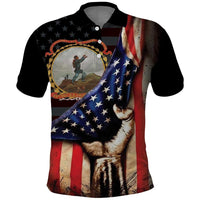 24th Regiment USCT Polo Shirt Flag of Freedom - Wonder Print Shop