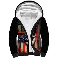 24th Regiment USCT Sherpa Hoodie Flag of Freedom - Wonder Print Shop
