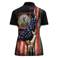 24th Regiment USCT Women Polo Shirt Flag of Freedom - Wonder Print Shop