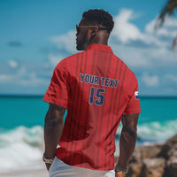 Custom Panama Football 2026 Hawaiian Shirt La Marea Roja Rising
