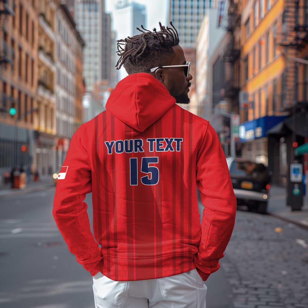 Custom Panama Football 2026 Hoodie La Marea Roja Rising