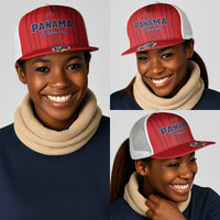 Panama Football 2026 Mesh Trucker Cap La Marea Roja Rising