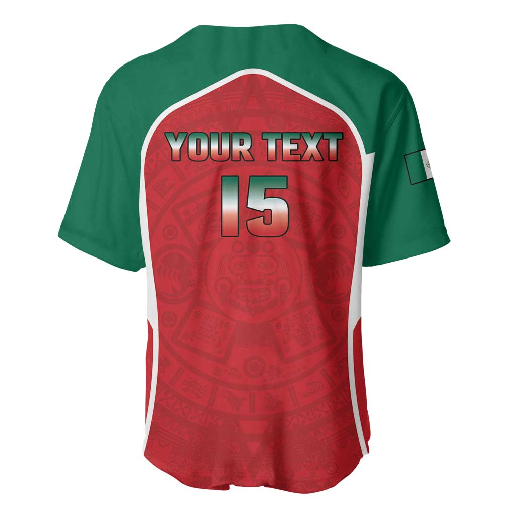 Custom Mexico Football 2026 Baseball Jersey Viva El Tri