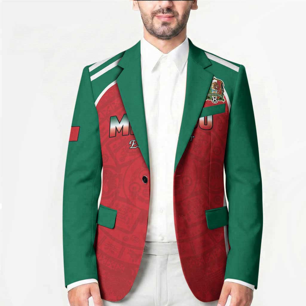 Custom Mexico Football 2026 Blazer Viva El Tri
