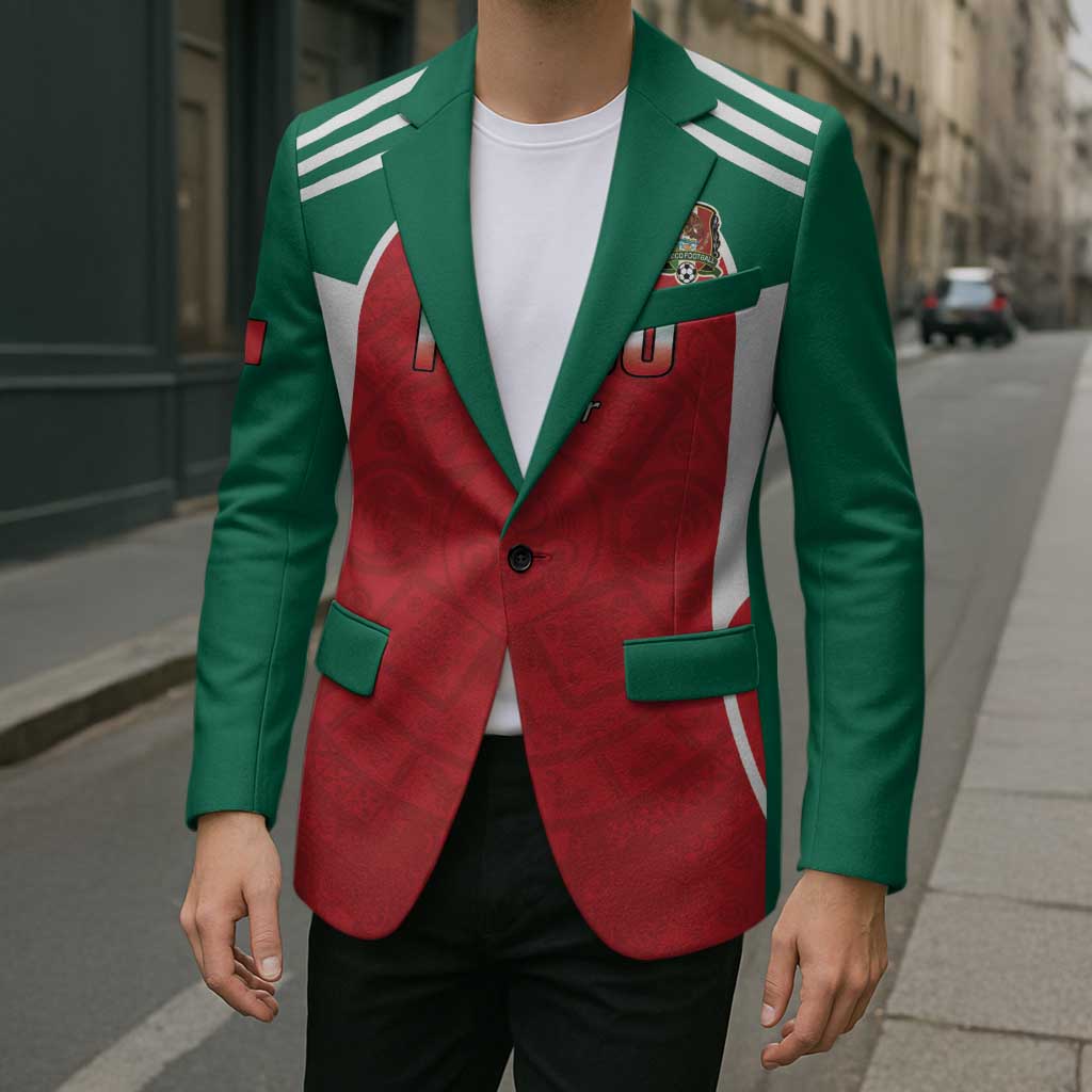 Custom Mexico Football 2026 Blazer Viva El Tri