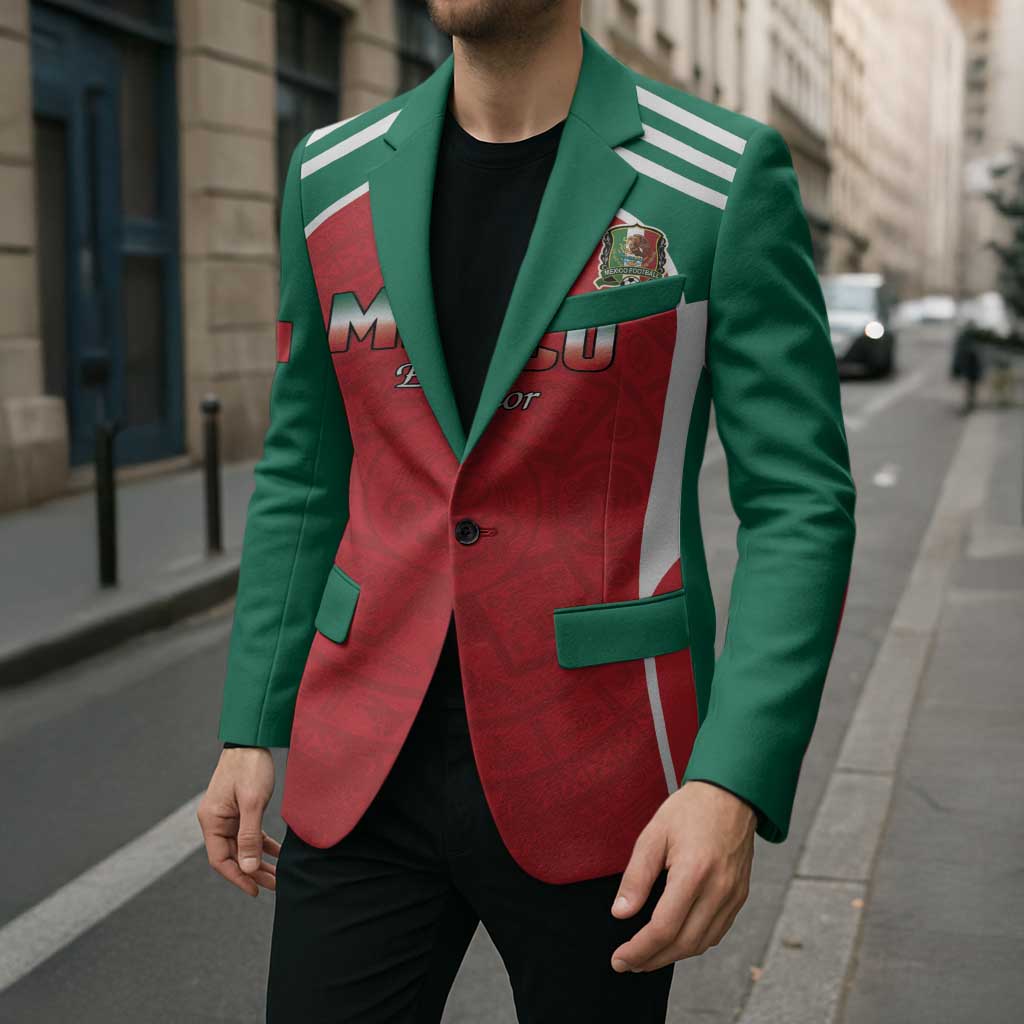 Custom Mexico Football 2026 Blazer Viva El Tri