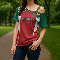 Custom Mexico Football 2026 Cross Shoulder Shirt Viva El Tri