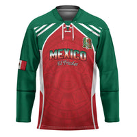 Custom Mexico Football 2026 Hockey Jersey Viva El Tri