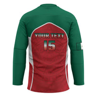 Custom Mexico Football 2026 Hockey Jersey Viva El Tri