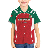 Custom Mexico Football 2026 Kid Hawaiian Shirt Viva El Tri
