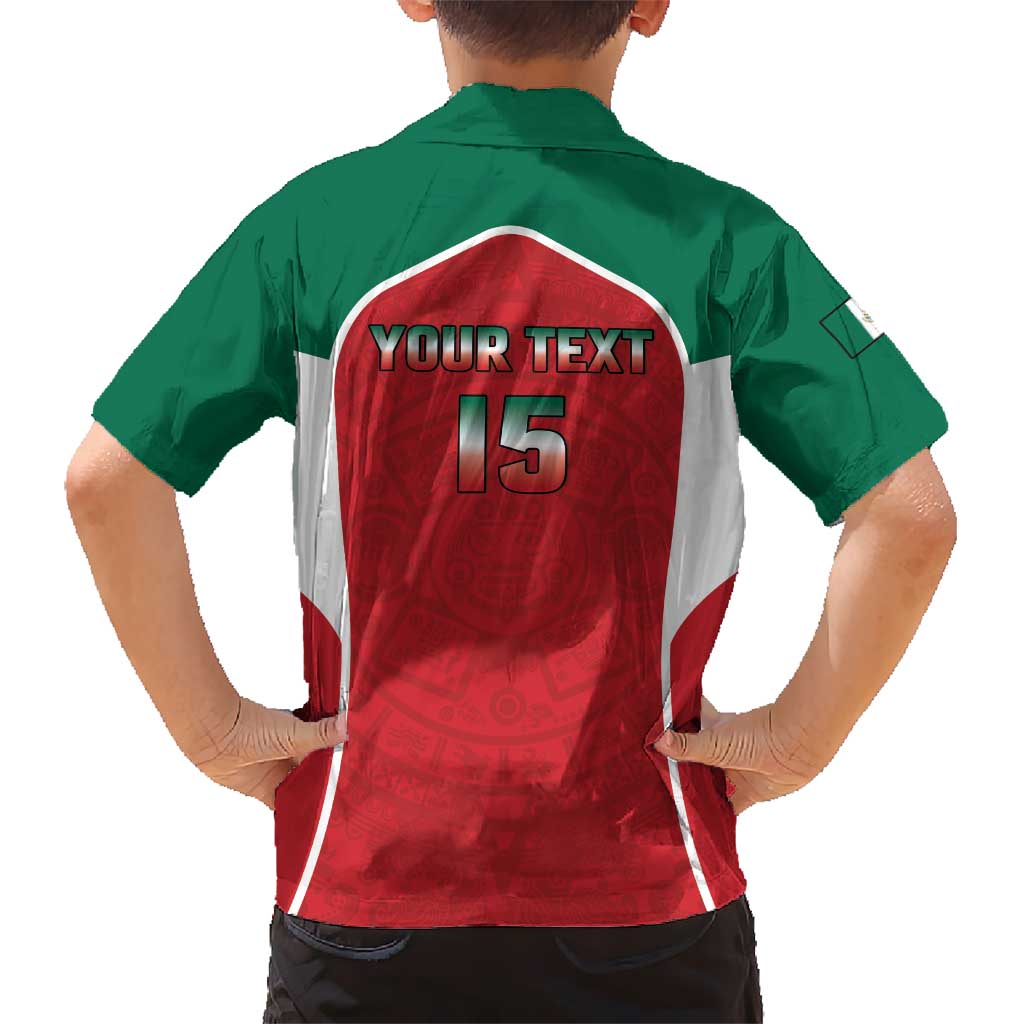 Custom Mexico Football 2026 Kid Hawaiian Shirt Viva El Tri