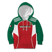 Custom Mexico Football 2026 Kid Hoodie Viva El Tri