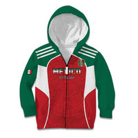 Custom Mexico Football 2026 Kid Hoodie Viva El Tri