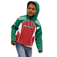 Custom Mexico Football 2026 Kid Hoodie Viva El Tri