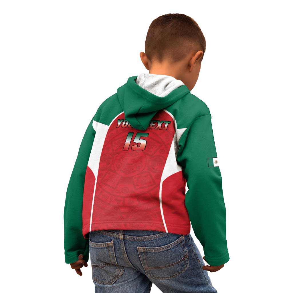 Custom Mexico Football 2026 Kid Hoodie Viva El Tri