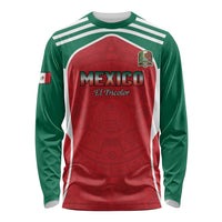 Custom Mexico Football 2026 Long Sleeve Shirt Viva El Tri