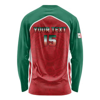 Custom Mexico Football 2026 Long Sleeve Shirt Viva El Tri