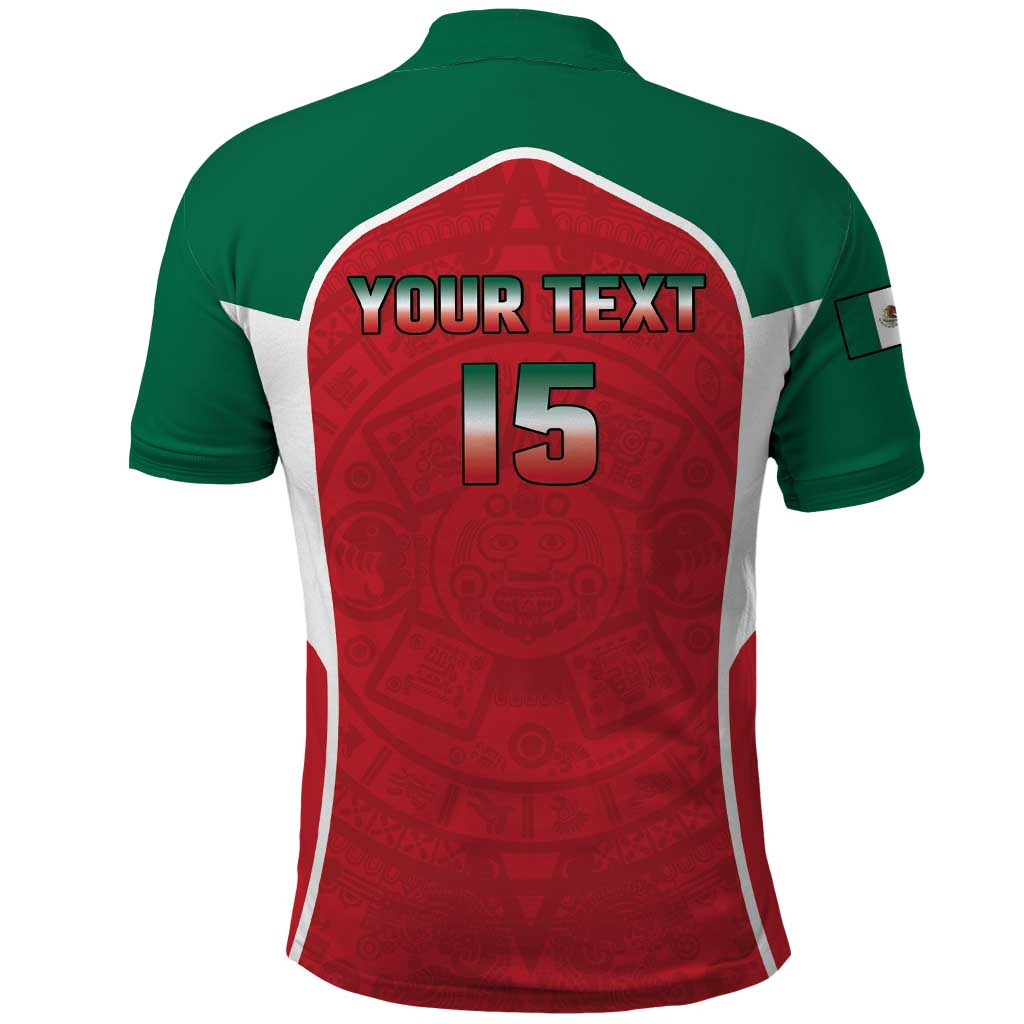Custom Mexico Football 2026 Polo Shirt Viva El Tri
