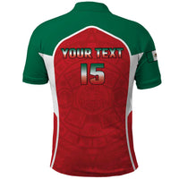 Custom Mexico Football 2026 Polo Shirt Viva El Tri