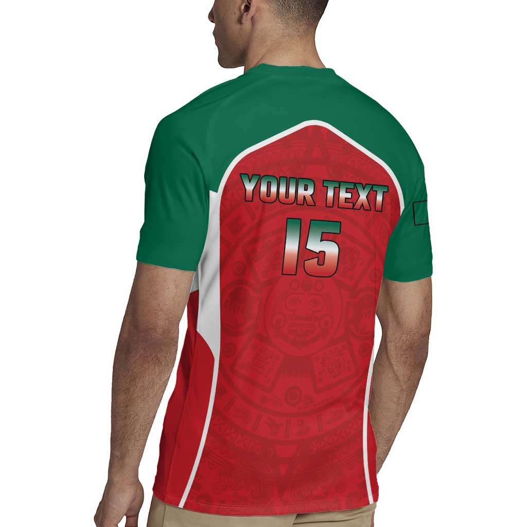 Custom Mexico Football 2026 Rugby Jersey Viva El Tri