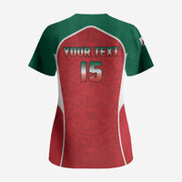 Custom Mexico Football 2026 Scrub Top Viva El Tri