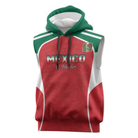 Custom Mexico Football 2026 Sleeveless Hoodie Viva El Tri