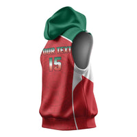 Custom Mexico Football 2026 Sleeveless Hoodie Viva El Tri