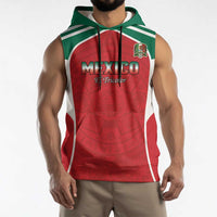 Custom Mexico Football 2026 Sleeveless Hoodie Viva El Tri