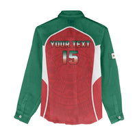 Custom Mexico Football 2026 Women Casual Shirt Viva El Tri