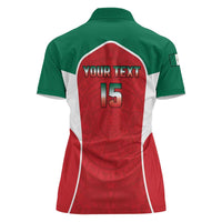Custom Mexico Football 2026 Women Polo Shirt Viva El Tri