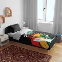 Nigeria Juneteenth Bedding Set Africa Map - Happy Freedom Day