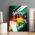 Nigeria Juneteenth Canvas Wall Art Africa Map - Happy Freedom Day
