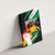 Nigeria Juneteenth Canvas Wall Art Africa Map - Happy Freedom Day