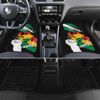 Nigeria Juneteenth Car Mats Africa Map - Happy Freedom Day
