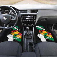 Nigeria Juneteenth Car Mats Africa Map - Happy Freedom Day