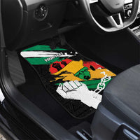 Nigeria Juneteenth Car Mats Africa Map - Happy Freedom Day