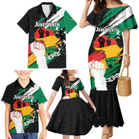 Personalised Nigeria Juneteenth Family Matching Mermaid Dress and Hawaiian Shirt Africa Map - Happy Freedom Day
