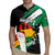 Personalised Nigeria Juneteenth Rugby Jersey Africa Map - Happy Freedom Day