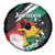 Nigeria Juneteenth Spare Tire Cover Africa Map - Happy Freedom Day