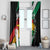 Nigeria Juneteenth Window Curtain Africa Map - Happy Freedom Day