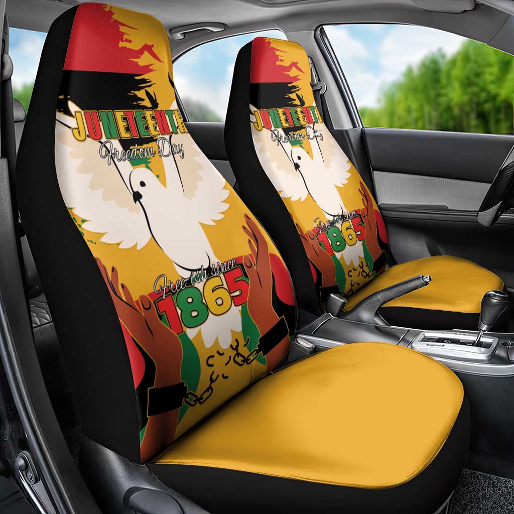 Juneteenth African American Car Seat Cover Free-ish Since 1865