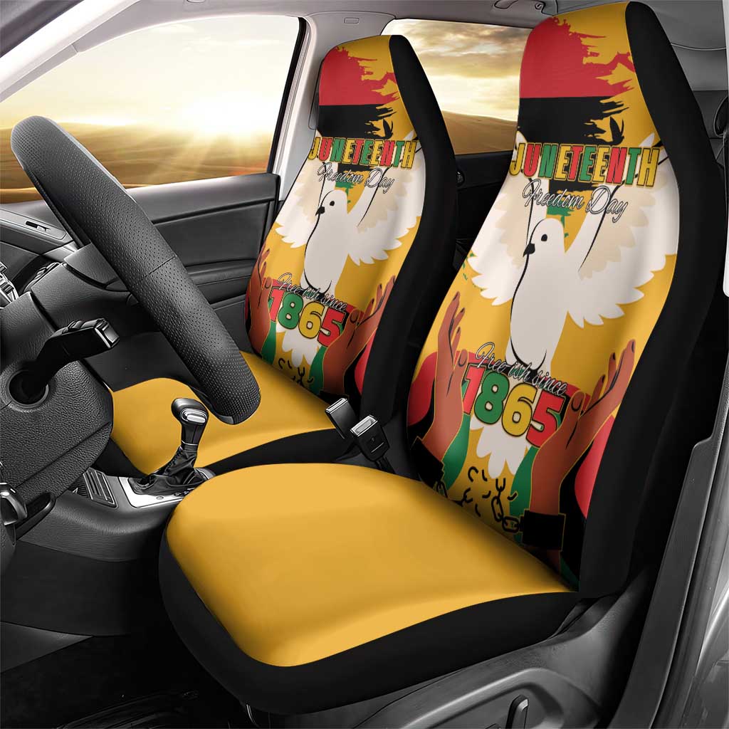 Juneteenth African American Car Seat Cover Free-ish Since 1865