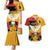 Juneteenth African American Couples Matching Mermaid Dress and Hawaiian Shirt Free-ish Since 1865
