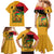 Juneteenth African American Family Matching Mermaid Dress and Hawaiian Shirt Free-ish Since 1865