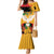 Juneteenth African American Family Matching Mermaid Dress and Hawaiian Shirt Free-ish Since 1865