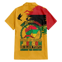 Juneteenth African American Family Matching Puletasi and Hawaiian Shirt Free-ish Since 1865