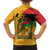 Juneteenth African American Family Matching Short Sleeve Bodycon Dress and Hawaiian Shirt Free-ish Since 1865