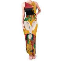 Juneteenth African American Family Matching Tank Maxi Dress and Hawaiian Shirt Free-ish Since 1865