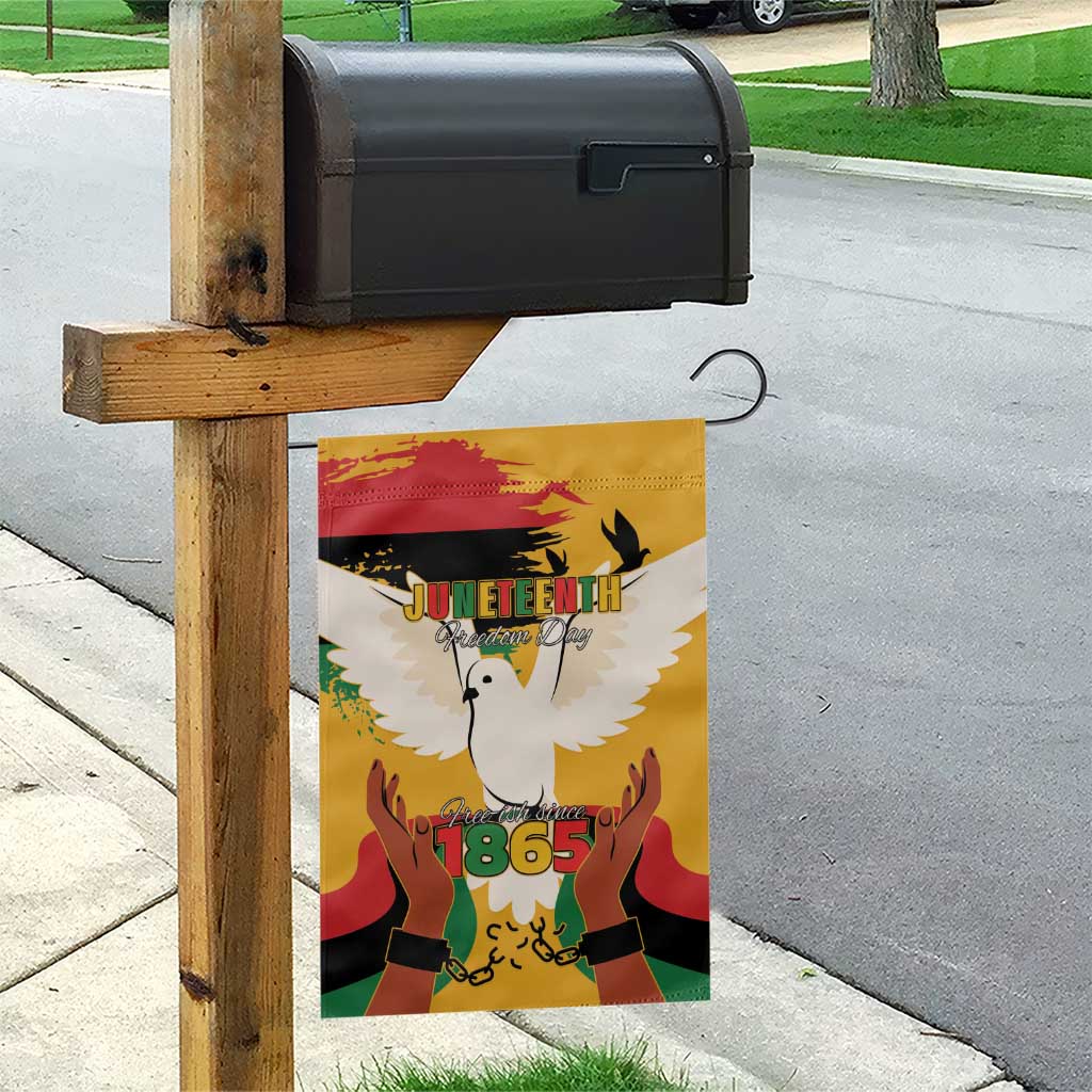 Juneteenth African American Garden Flag Free-ish Since 1865